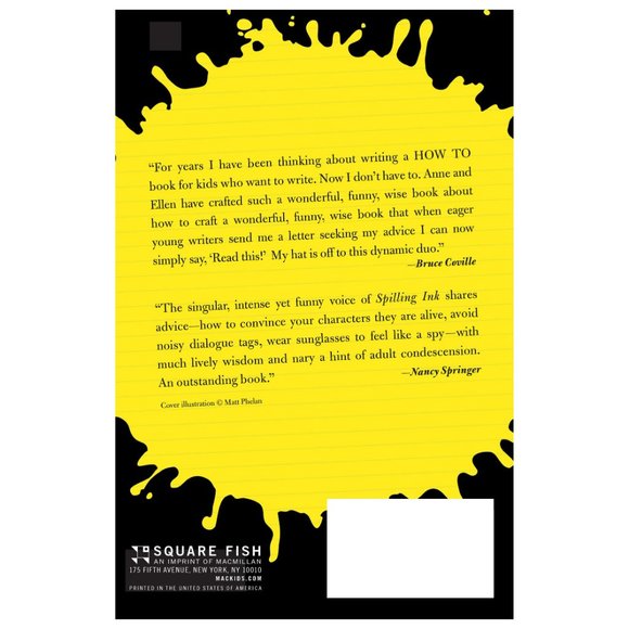 🛍️ 2 For $15 🛍️ Spilling Ink: A Young Writer's Handbook Paperback Book - Picture 2 of 10